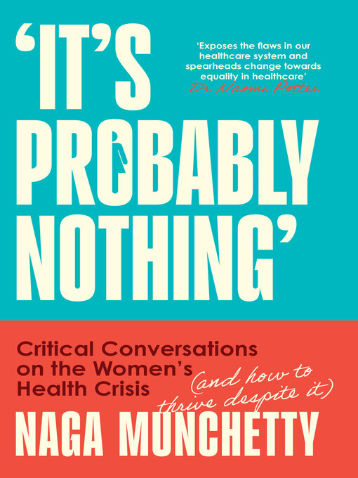 Cover image for It's Probably Nothing